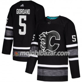 Dresovi Calgary Flames Mark Giordano 5 2019 All-Star Adidas Crna Authentic - Muške